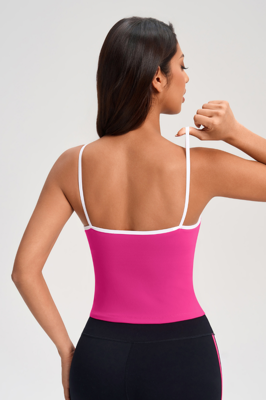Women's Color-Block Camisole Tank Top