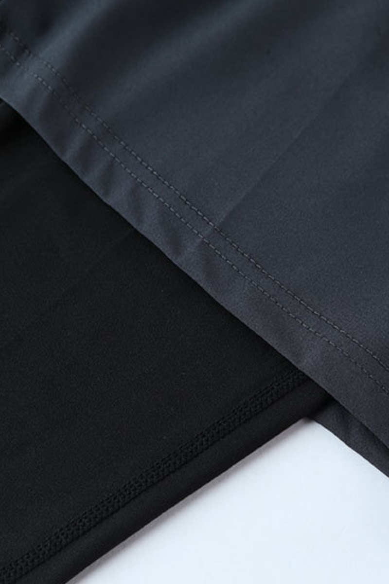 Men's 2-In-One Quick Dry Fitness Running Sports Short
