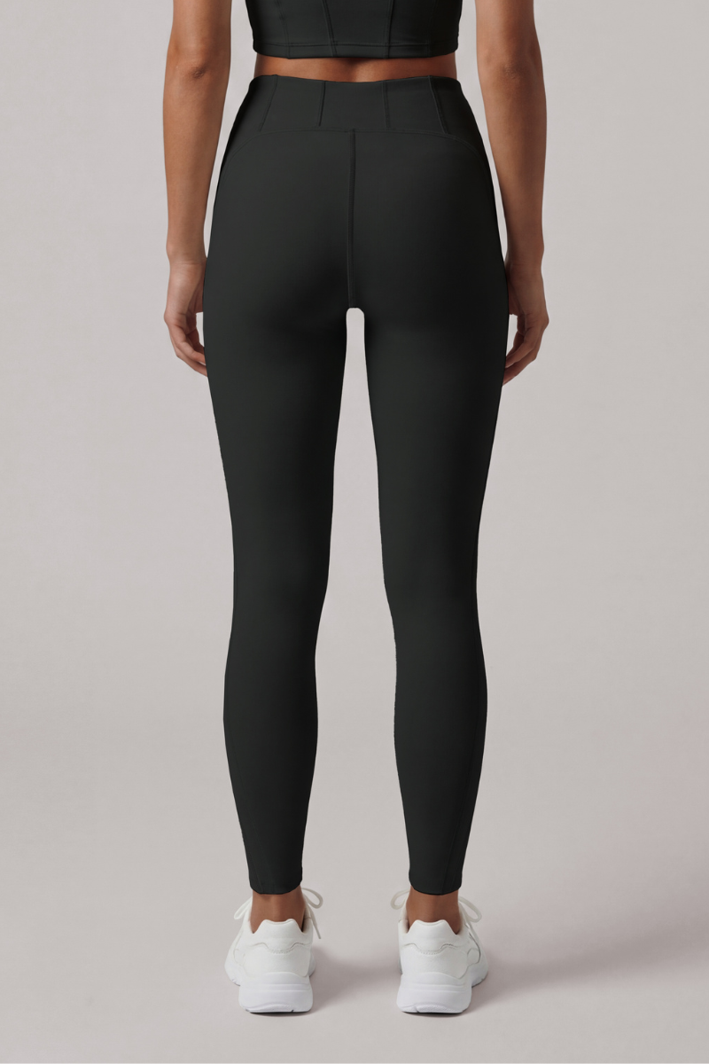 Women's Athletic Corset Seam 3D Peach Butt Yoga Leggings