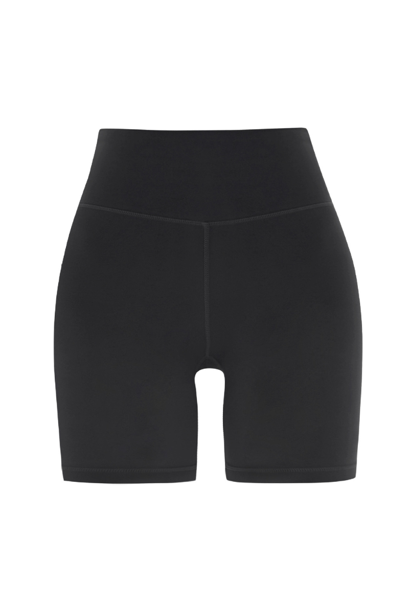 Women's Athletic Colorful Print High-Waist Biker Shorts