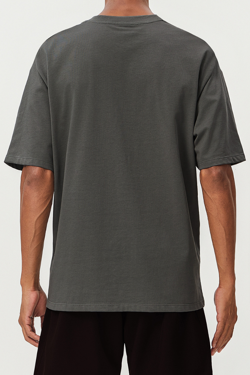 Men's Summer 100% Cotton Breathable Loose Sports T-Shirt