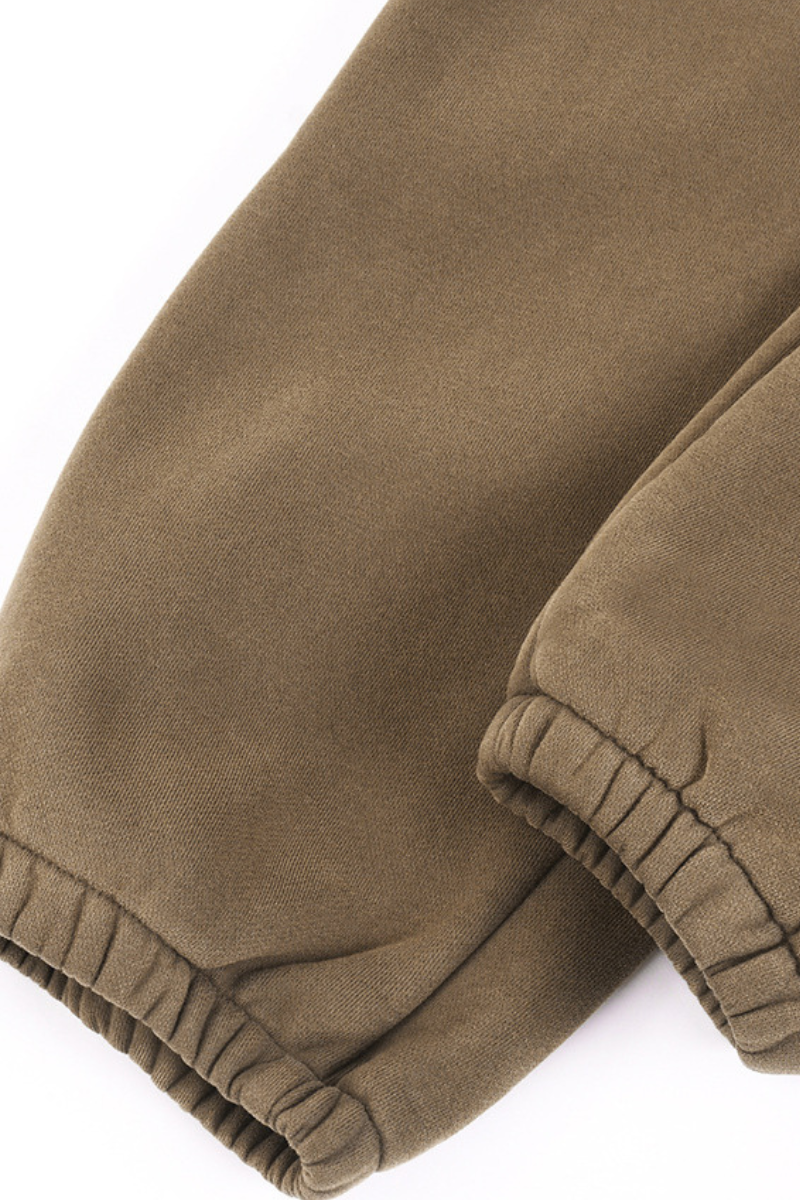 Men's discounted hem-trimmed pants
