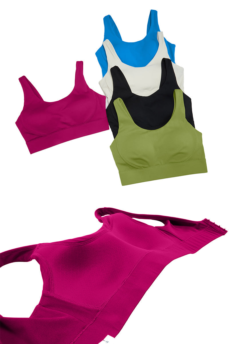 Adjustable Fitness Yoga Running Sports Bra