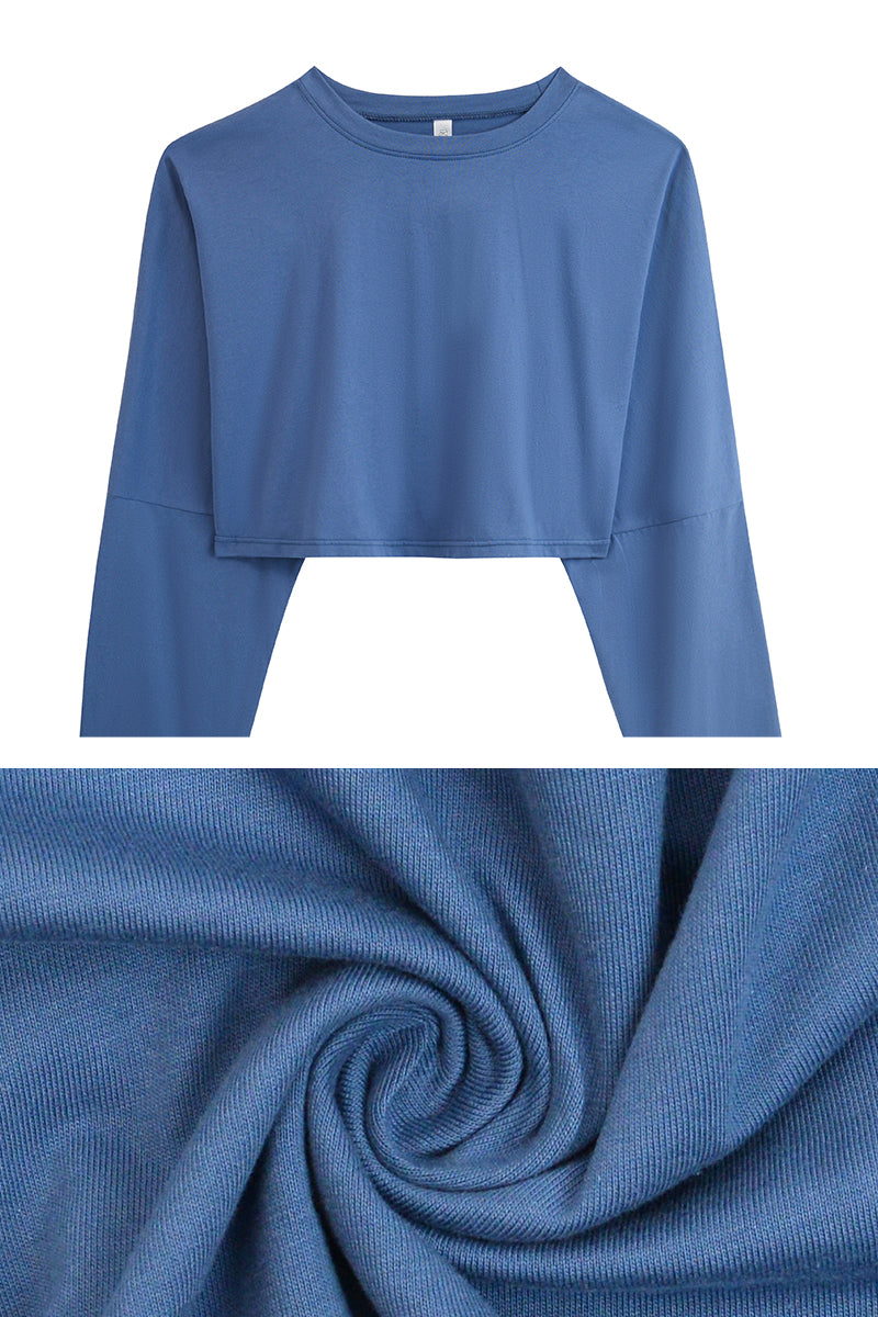 Women Loose Yoga Sport Long Sleeve Shirts