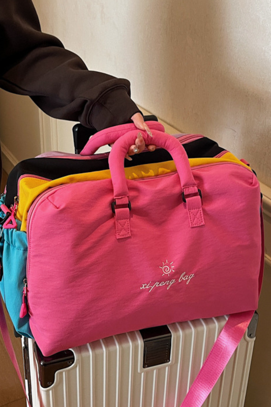 Dopamine Color Scheme 2-in-1 Handheld & Crossbody Sports Bag
