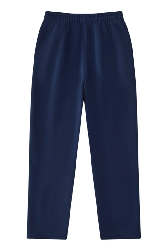 Unisex Fall Fleece Drawstring Straight Leg Casual Sweatpants