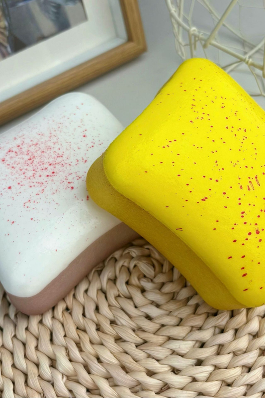 Simulation Bread Slice Stress Relief Squishy Toy