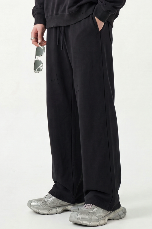 Unisex Fall 430G Heavyweight Drawstring Relaxed Sweatpants