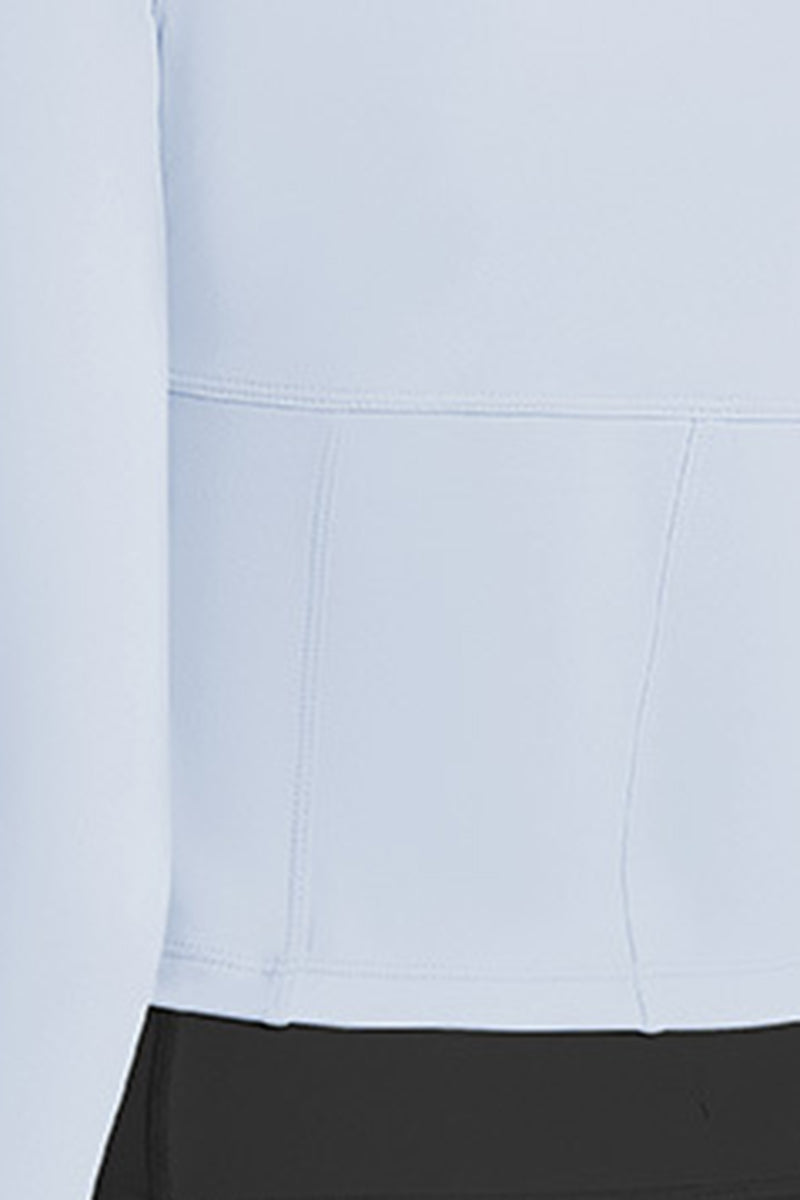 Women Contoured Zip Fitness Top