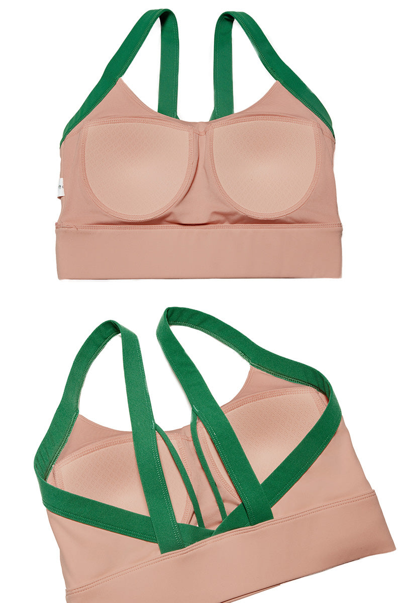Full coverage with wide straps Sports bra