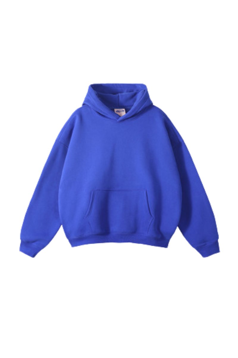 Unisex Oversize Heavyweight Fleece Retro Hoodie