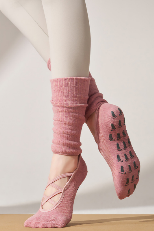 Women's Ballet Tube Yoga Grip All-Inclusive Socks