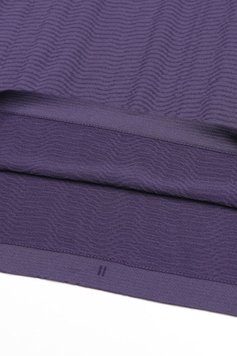 Men's Athletic Seamless Jacquard Long Sleeve T-shirt