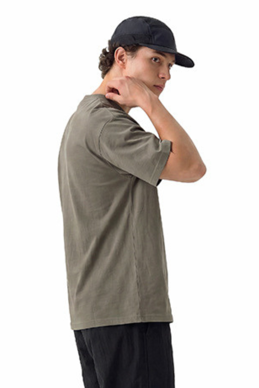 Men's Summer Lyocell Quick Dry Drop Shoulder Loose T-shirt