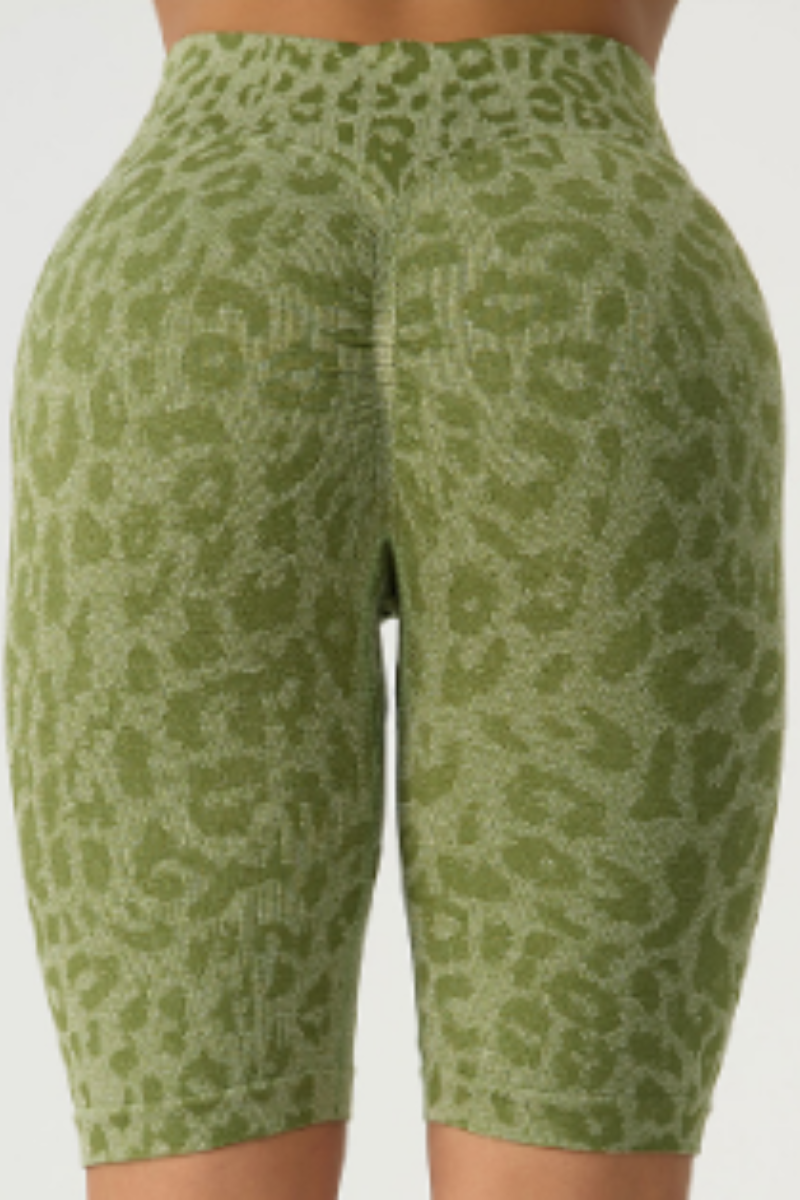 Women's Athletic High-waisted Breathable Fitness Shorts