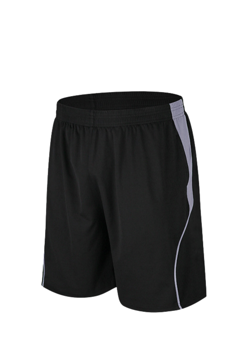 Men's Summer Side Color Block Stripe Breathable Sport Shorts