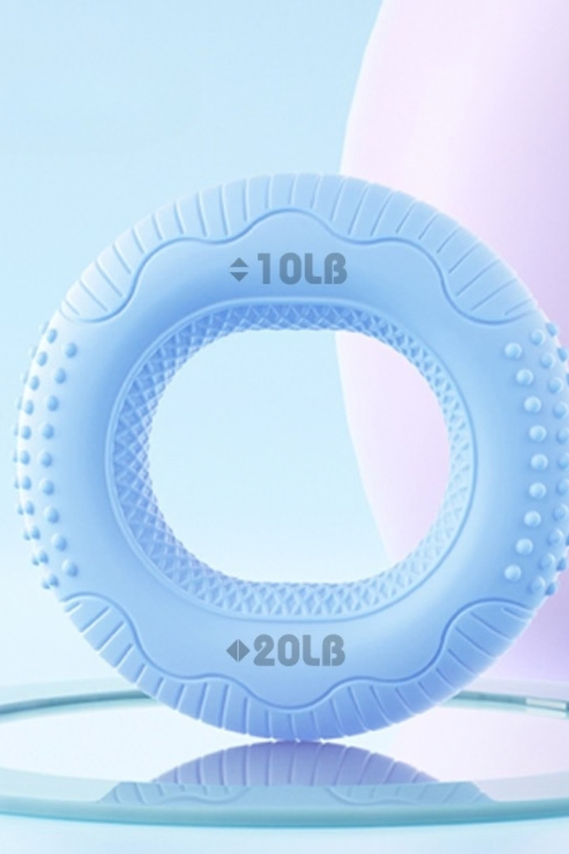 Dual Resistance Rubber Grip Ring Two Way Hand Gripper