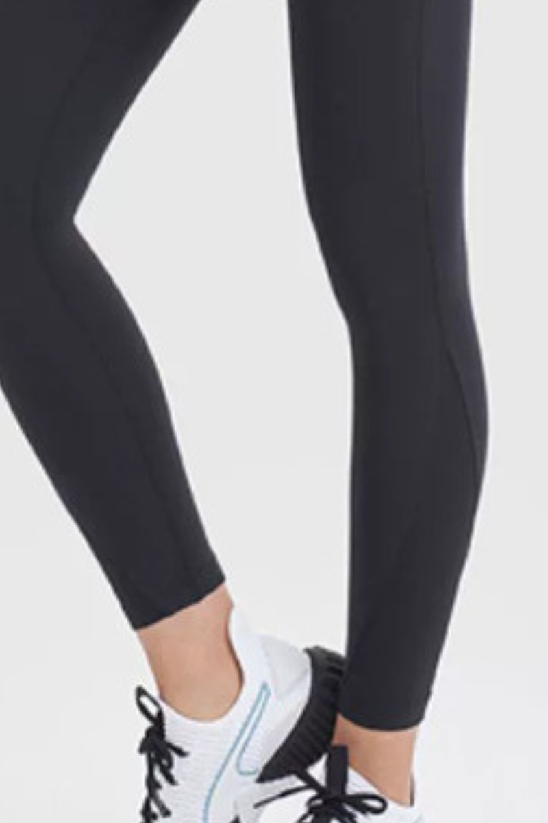 Women's High Waist Peach Hip Ankle Length Yoga Leggings