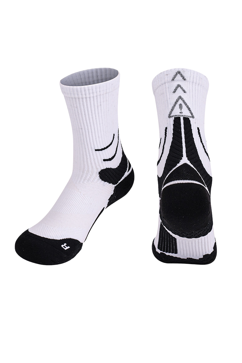 Moisture-Wicking Breathable Athletic Crew Socks