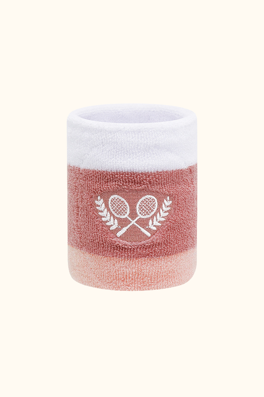 Sports Embroidered Sweat Absorbent Tennis Wristbands