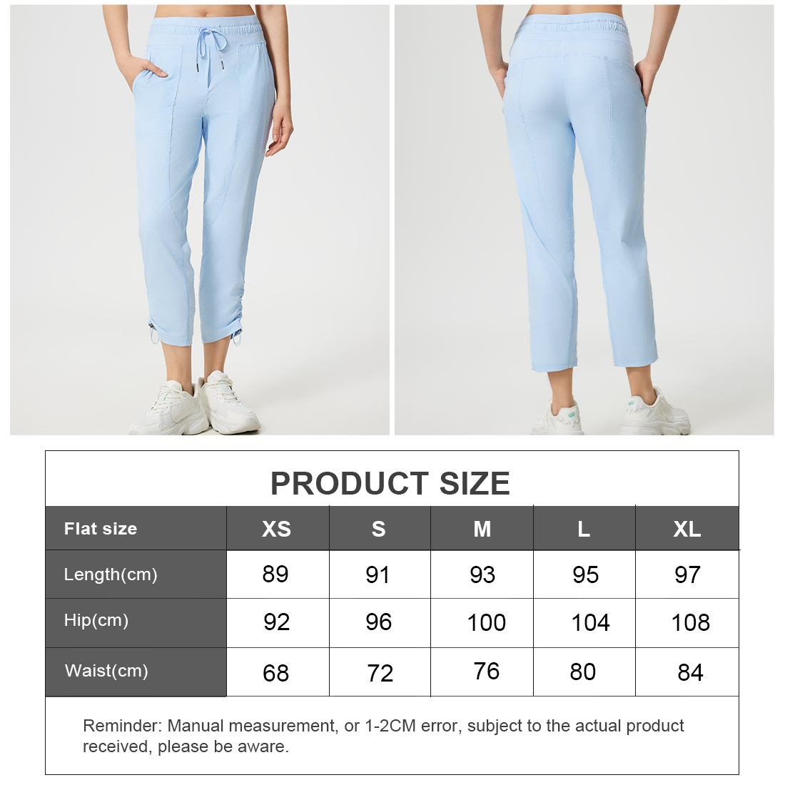 Women Straight Light Breathable Ice Feeling Slim Running Fitness Casual Sweatpants