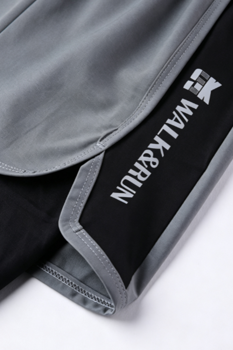 Men's 2-in-1 Anti-Chafe Reflective Quick Dry Running Shorts