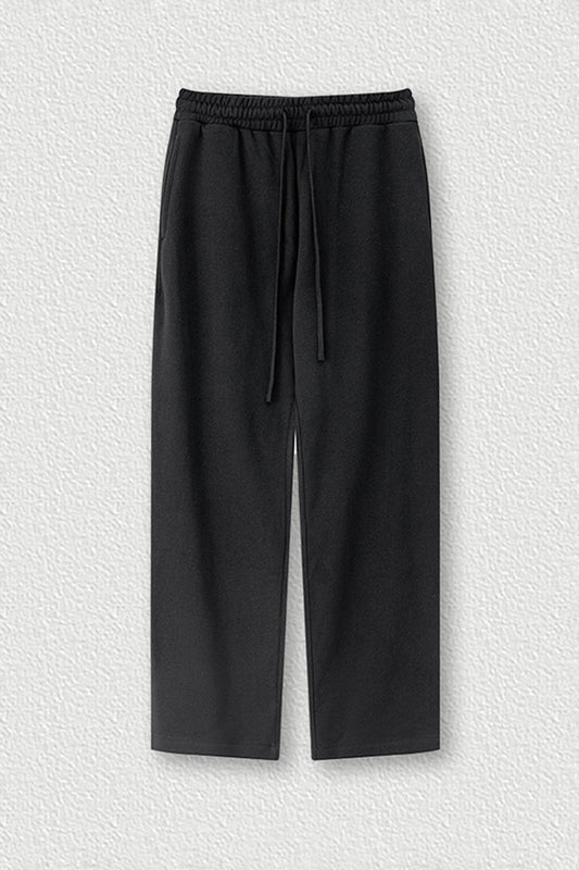 Solid Color Straight Leg Pants