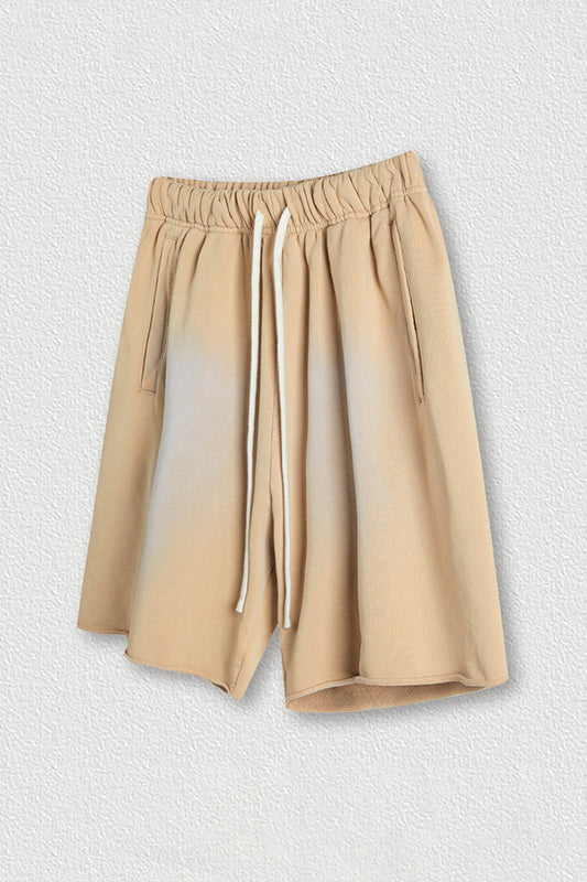 Unisex Heavy Washed Gradient Shorts - Vintage Monkey Wash Cargo Shorts
