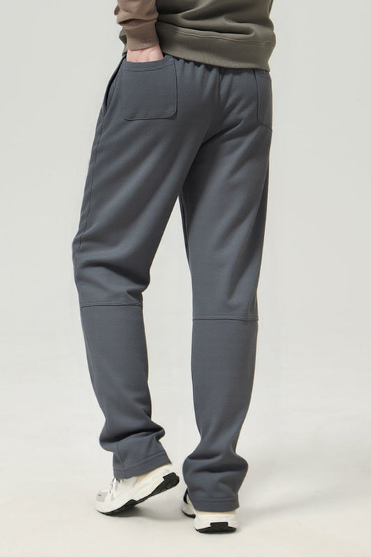 Unisex Drape Wide-Leg Drawstring Pants