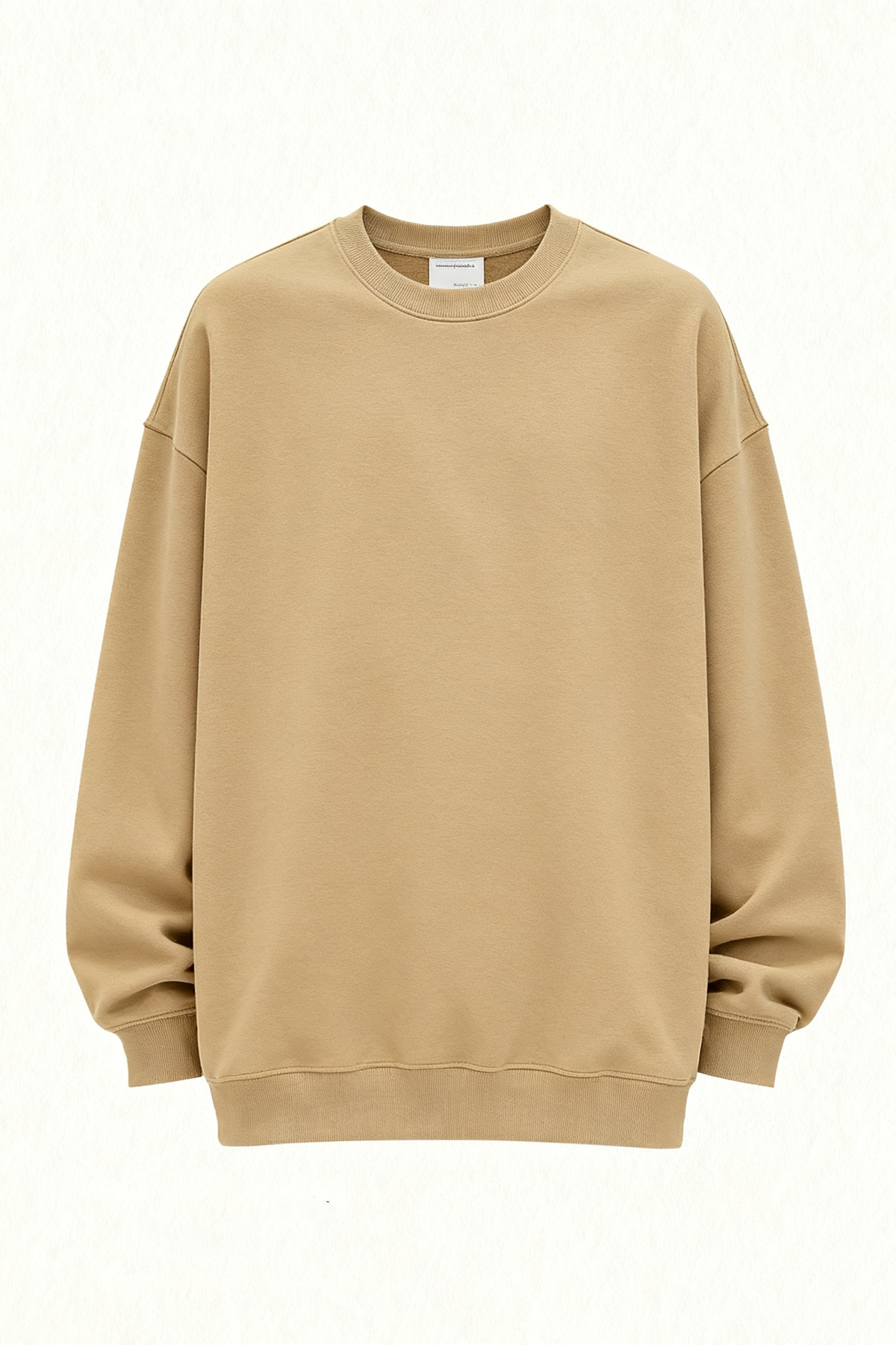 Men/Women Unisex Heavyweight 305G Cotton Retro Long Sleeve Tee