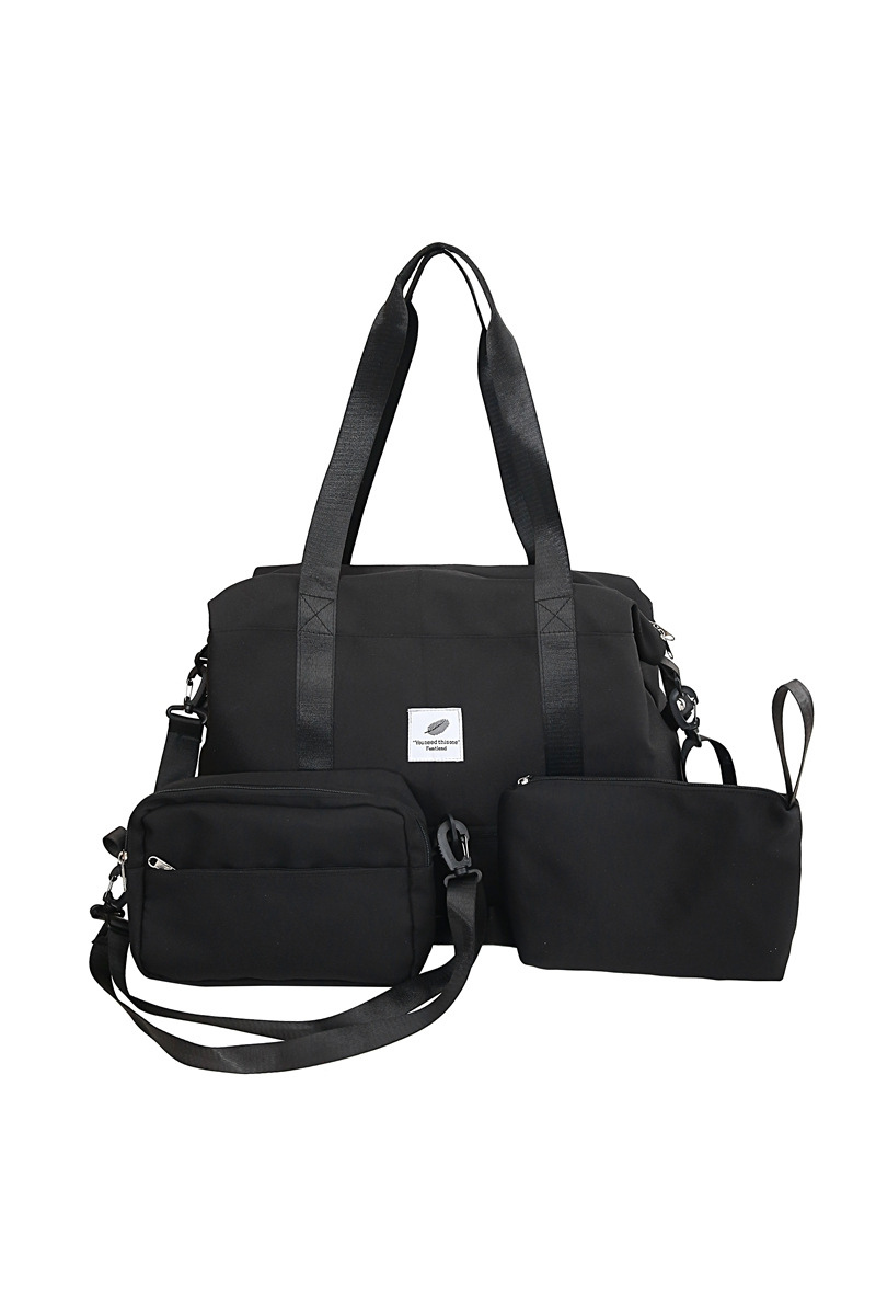 3-Piece Set Dry & Wet Separation Sports Travel Bag