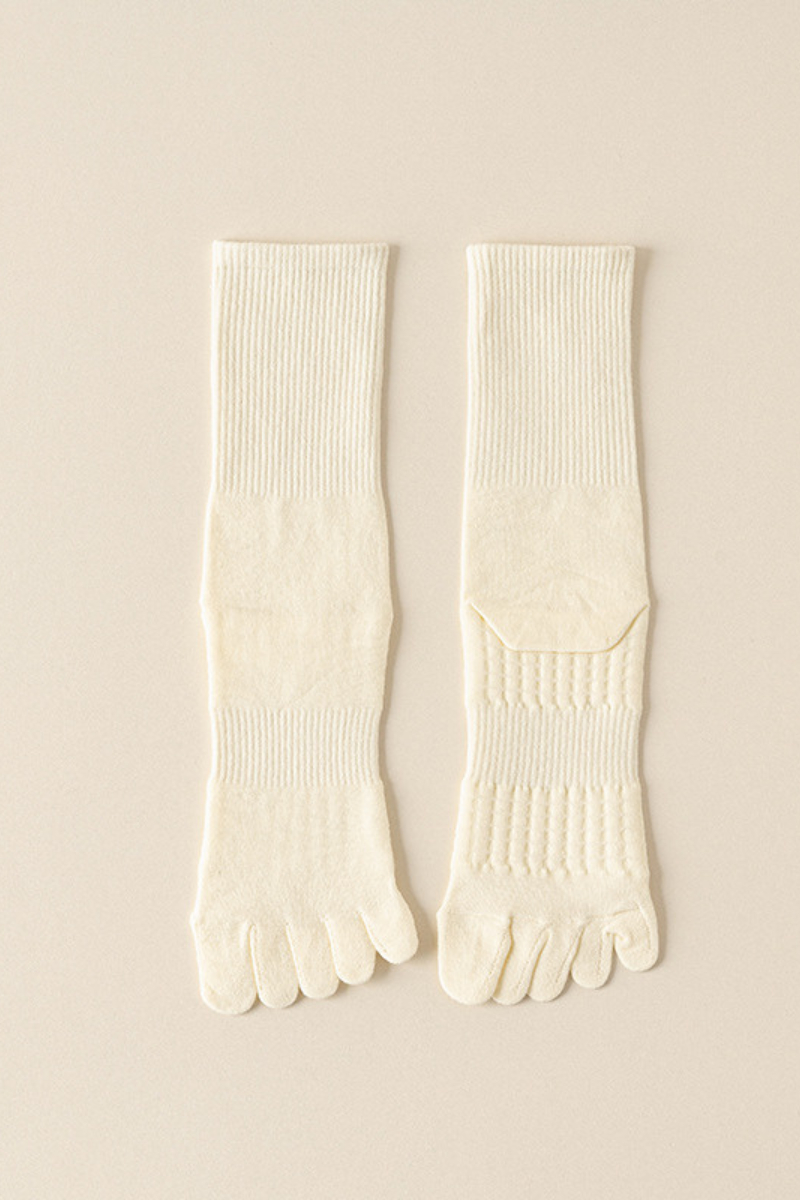Women's Cotton Sweat-Wicking Yoga Five-Toe Socks