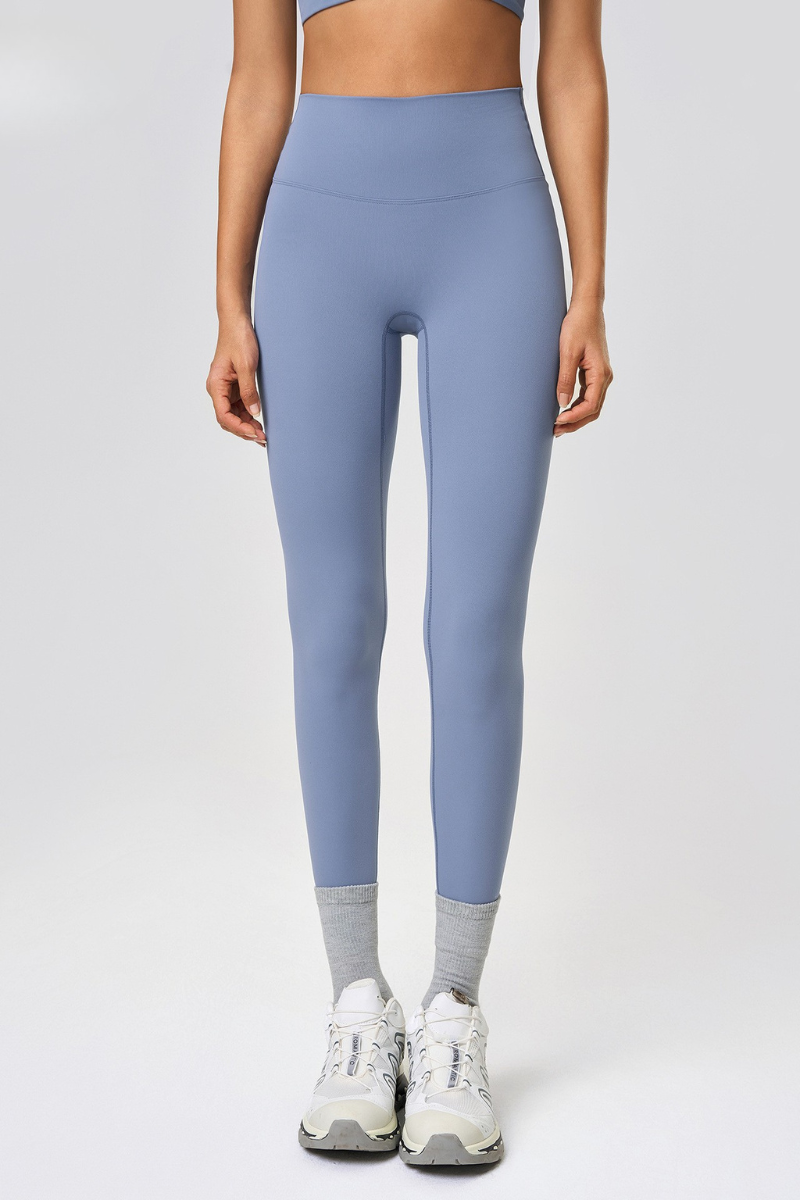 Women's Bare Feel Seamless Front Shaping Sports Leggings