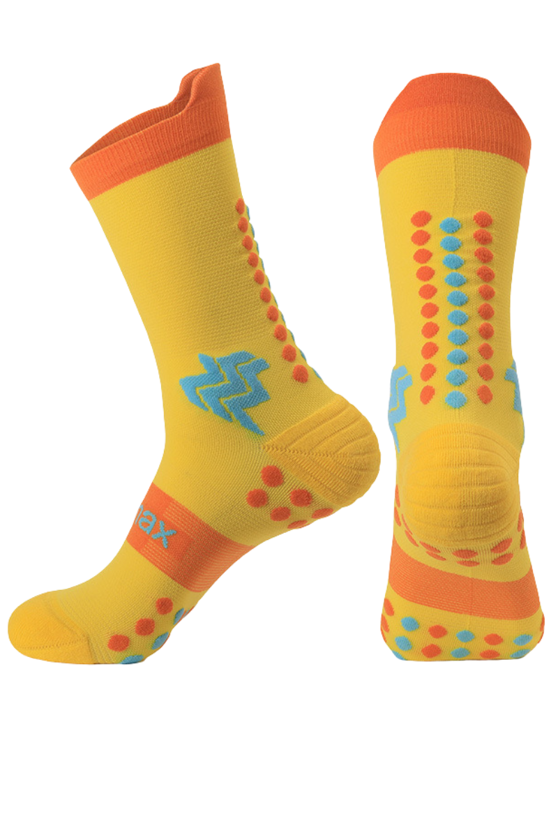 Non-Slip Cushioned Quick-Drying Long Running Socks