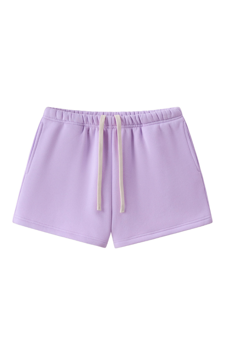 Women Cozy Heavyweight Fleece Athletic Shorts