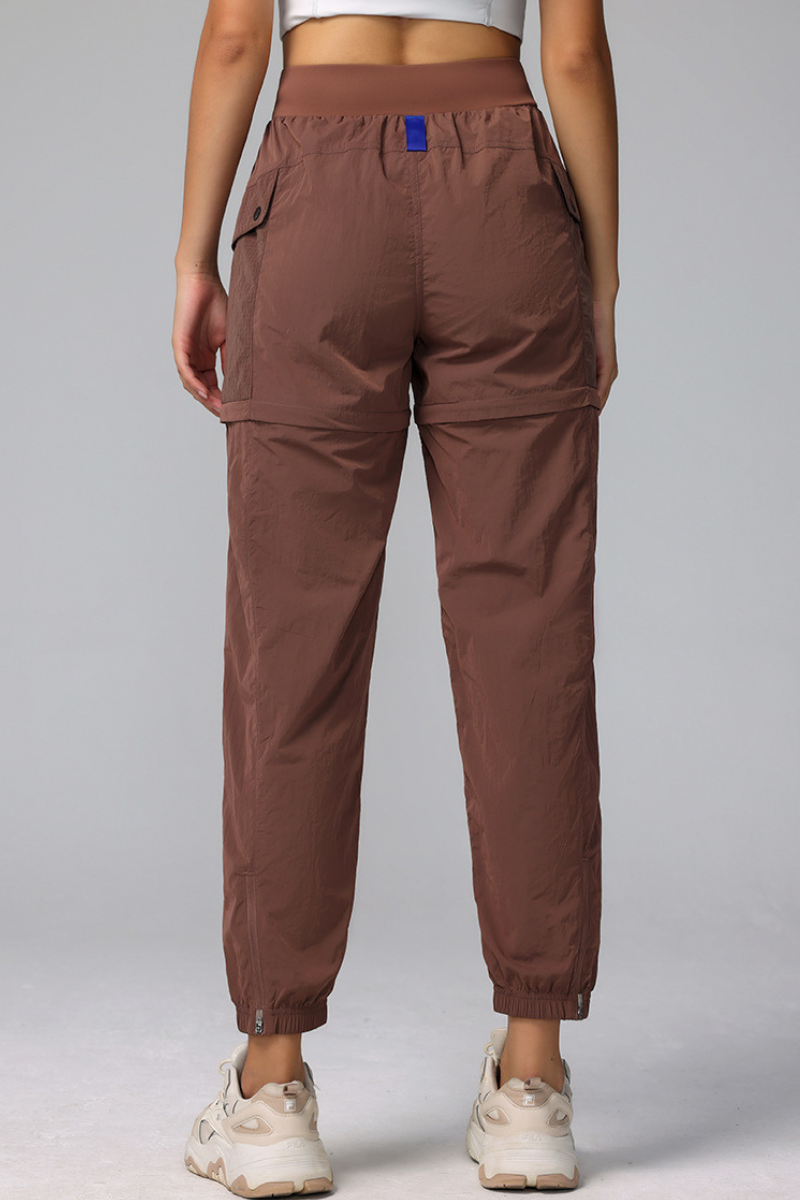 Women's Convertible 2-in-1Quick-Dry Drawstring Cargo Pants