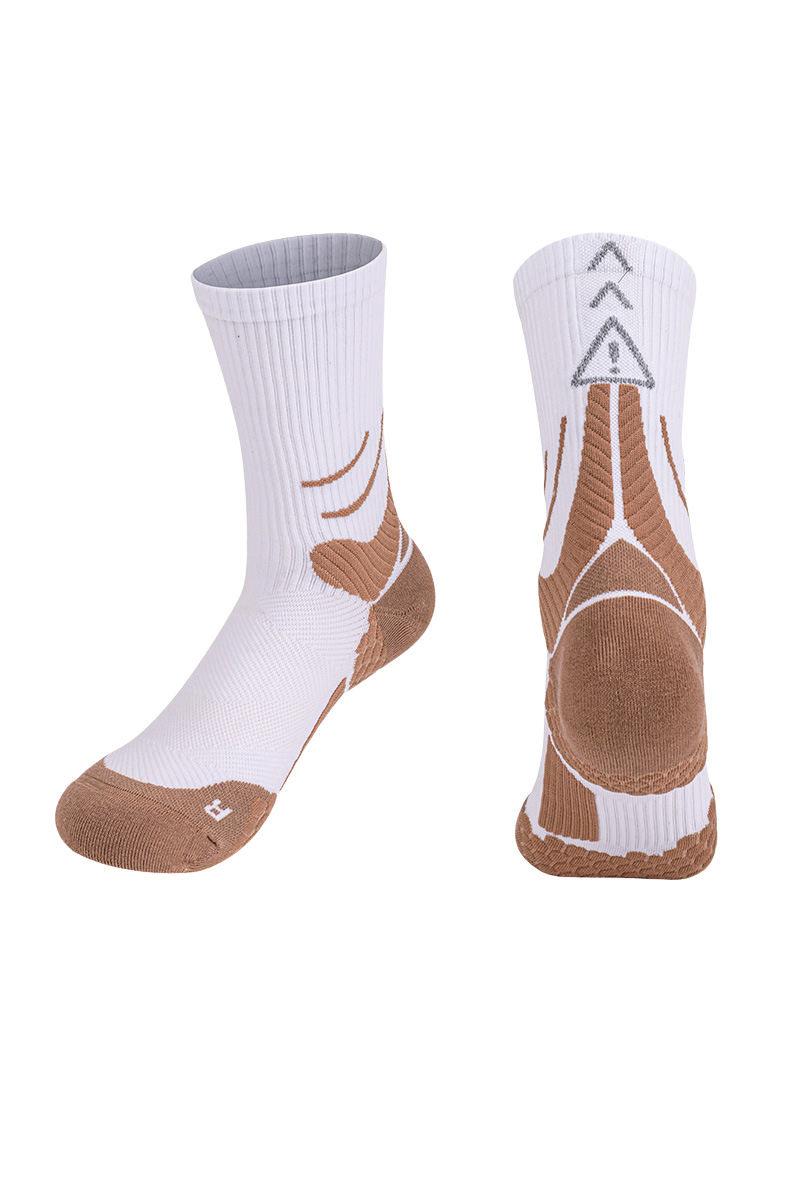 Moisture-Wicking Breathable Athletic Crew Socks