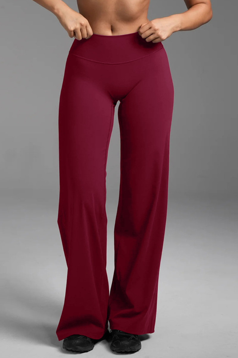 Women's Loose-Fitting Sports Yoga Straight-Leg Pants