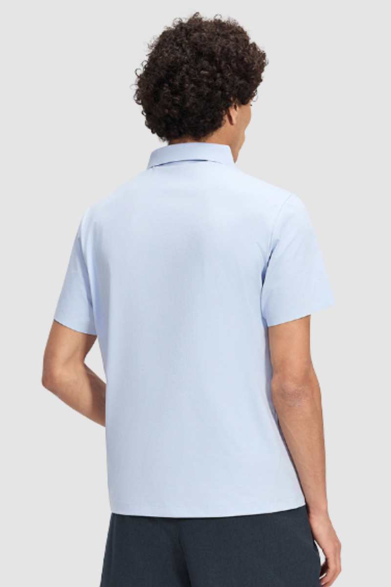 Men's Summer Breathable Polo Short-Sleeved T-shirt