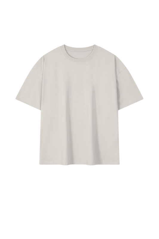 Unisex Summer Lyocell Quick Dry Drop Shoulder Loose T-shirt