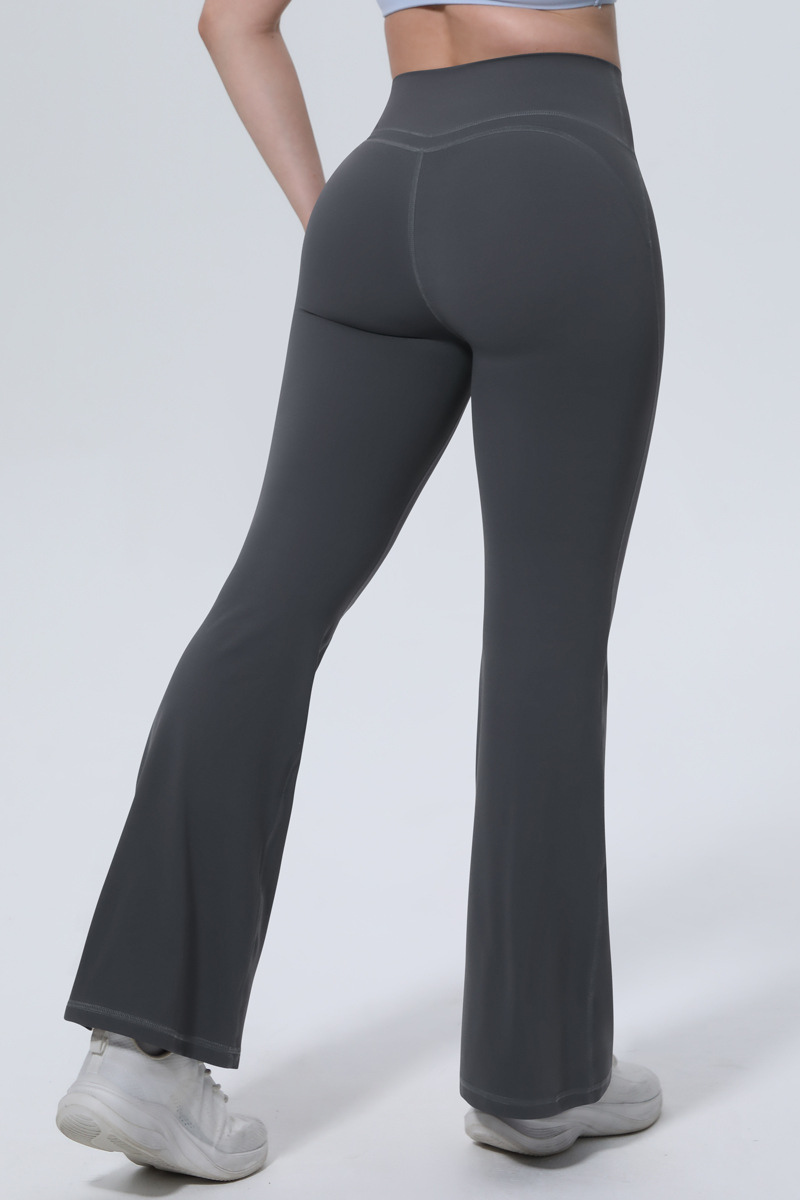Women's Athletic High-Waist Shapewear Flare Pants
