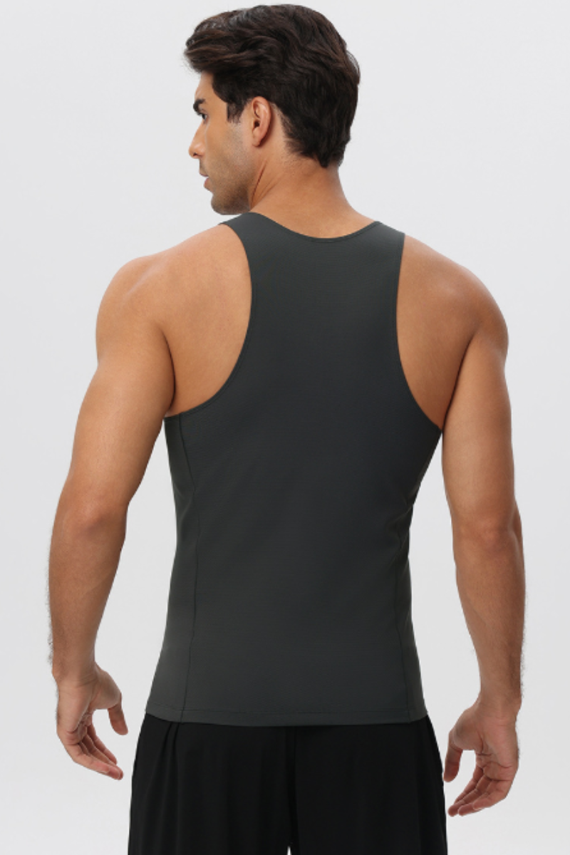 Men's Mesh Breathable High Stretch Quick Dry Tank Top