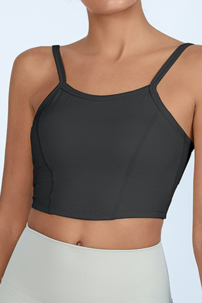 Women's Crisscross Back Strappy Thin Strap Sports Tank Top
