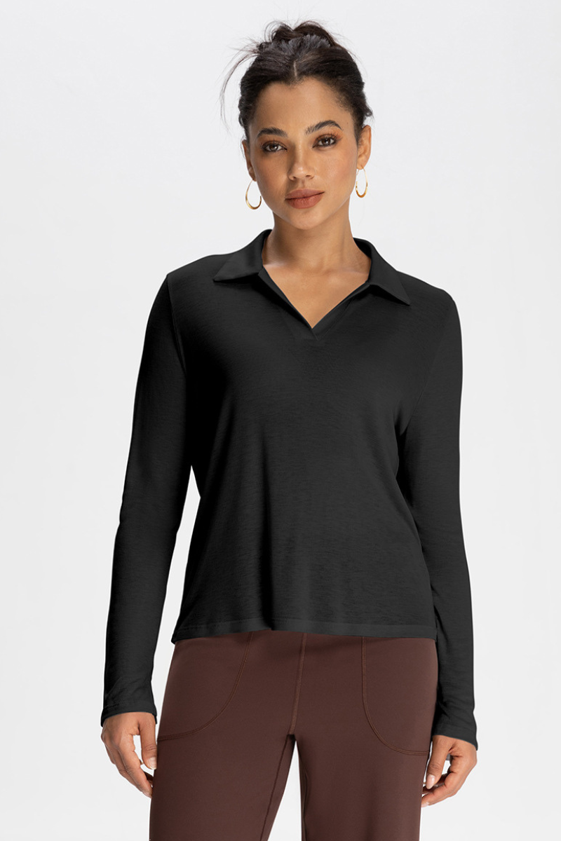Casual long-sleeved shirt