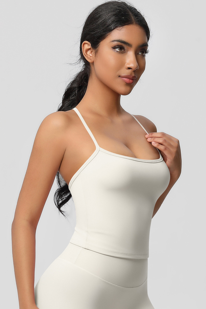 Women's Athletic Y‑Back Cami Yoga Tank Top