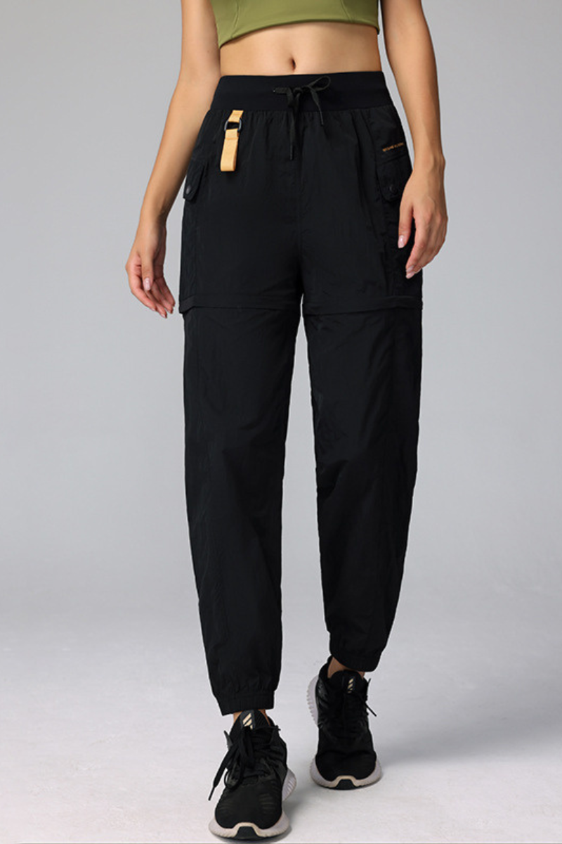 Women's Convertible 2-in-1Quick-Dry Drawstring Cargo Pants