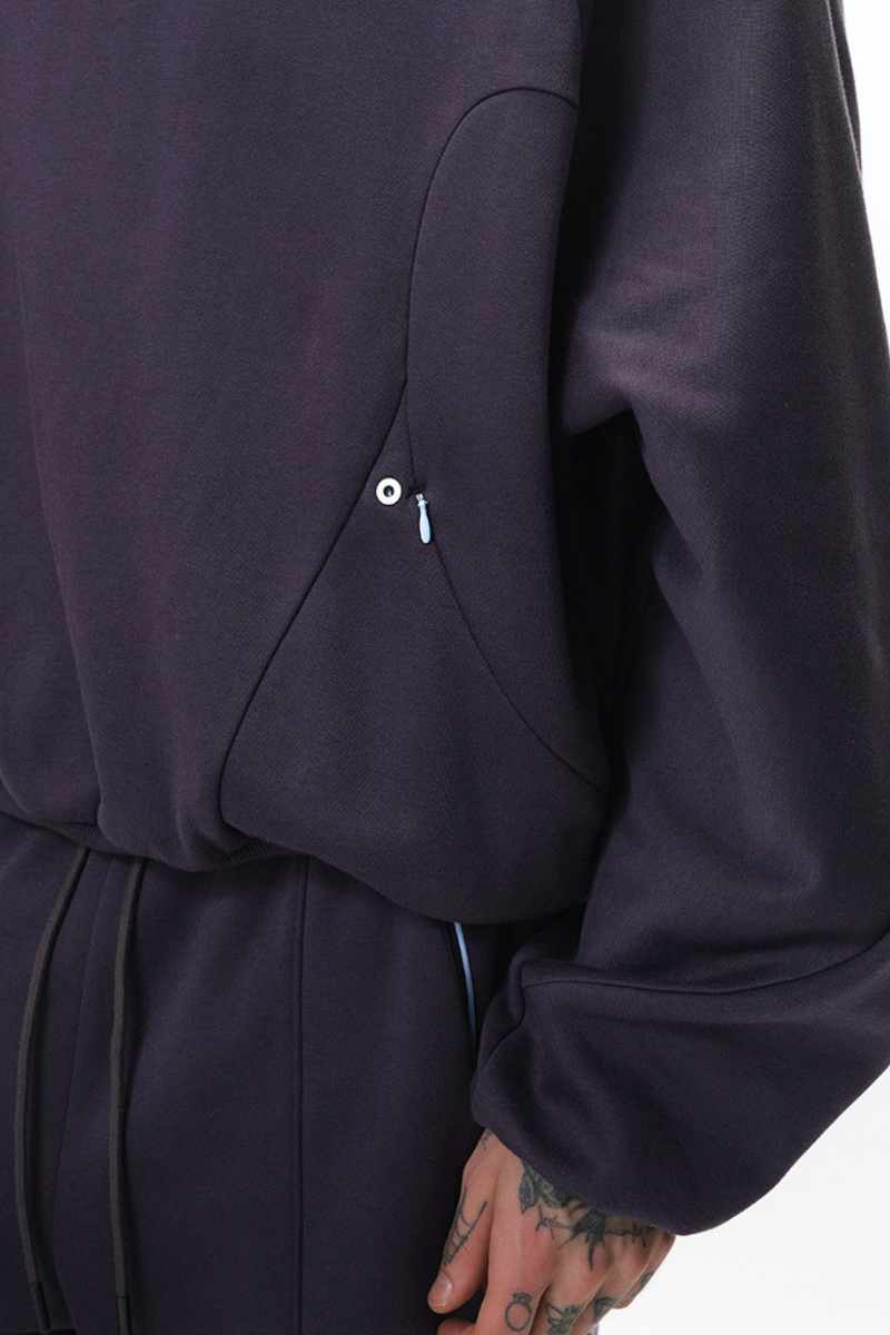Men's Fall Set:Relaxed Fleece Hoodie And Sweatpants