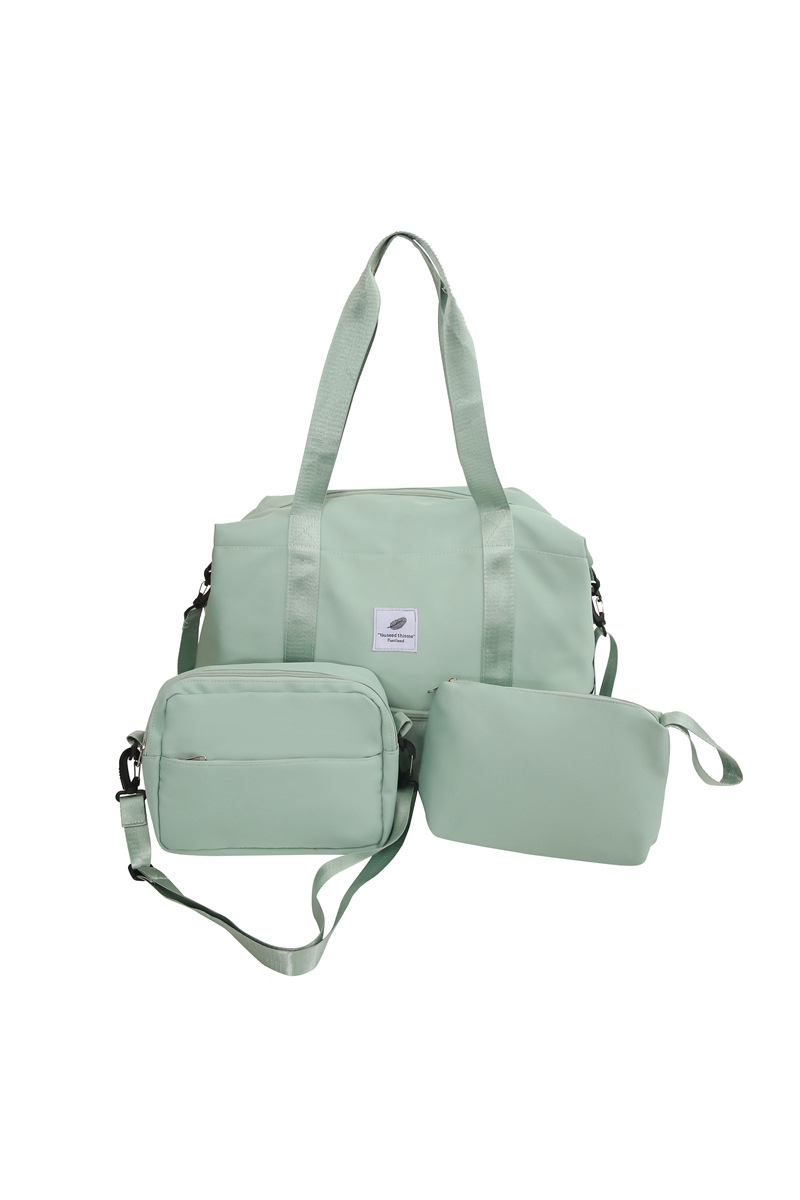 3-Piece Set Dry & Wet Separation Sports Travel Bag