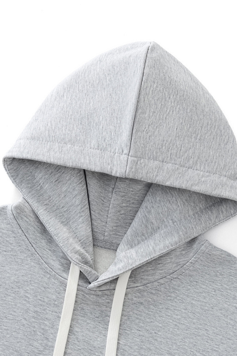 Women's Fall Cropped Openwork Lace Patchwork Hoodie