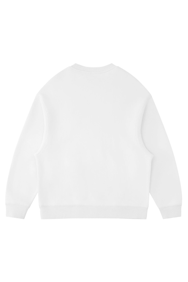 Men's Fall Fleece‑Lined Drop Shoulder Oversized Pullover